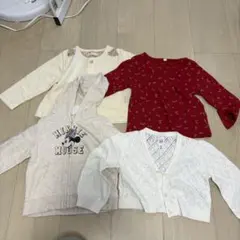 ミニーマウス トップスセット 4点