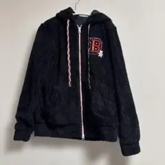 Callaway くまちゃんボアフリースジャケット Mサイズ ブラック