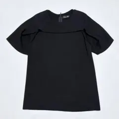 ほぼ未使用 Drawer 16Gバックジップ クルーネックニット リブ 半袖のサムネイル