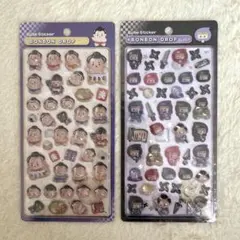 ボンボンドロップシール　和柄　忍者　お相撲さん