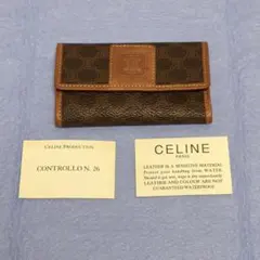 未使用品☆CELINE☆セリーヌ☆キーケース☆マカダム柄☆６連