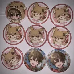 シクフォニ 缶バッジ 暇72ふぉにまる分校 等身 デフォ 白ジョカのサムネイル
