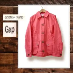 【 ギャップ GAP 】裏地が可愛い♪ ビタミンカラー ジャケット コートのサムネイル