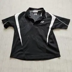 YONEXヨネックス ジュニアバドミントンゲームシャツ120cmブラック
