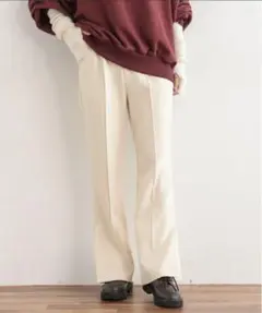 カラバリフレアスリットパンツ2