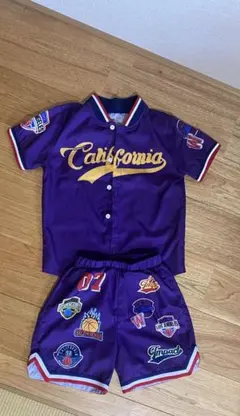 キッズ　ダンス　衣装　セットアップ