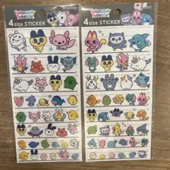 カミオジャパン　たまごっち　4sizeステッカー　2枚セット