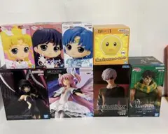 人気アニメ プライズフィギュア まとめ売り まどか☆マギカ・呪術廻戦 他 計8体