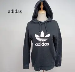 ★美品★adidas アディダス プルオーバーパーカー フーディ ビッグロゴのサムネイル
