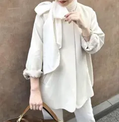 Whim Gazette ウィムガゼット 2024AW ノーカラージャケットのサムネイル