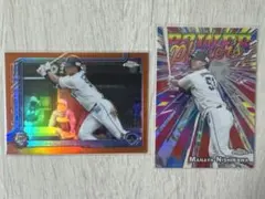 Topps Chrome 2025 西川愛也 25枚限定・インサート 2枚セット