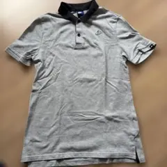 Nike ゴルフポロシャツ M グレー/ブラック
