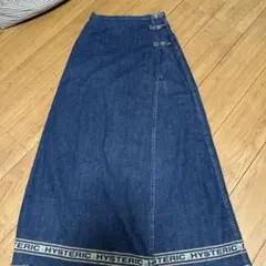 デニムロングスカート ロングスカート