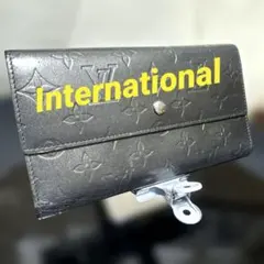 ⑨☆美品☆モノグラムマット♪ノワール ポルトトレゾール・インターナショナル