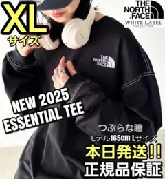 THE NORTH FACE 2025 ESSENTIAL TEE XL黒