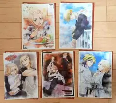 東リべ ビッグサイズ色紙 5枚セット！