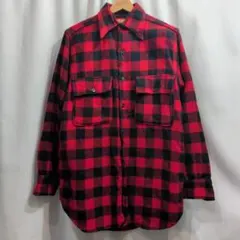 70s WOOL RICH バッファローチェック シャツジャケット ネルシャツ