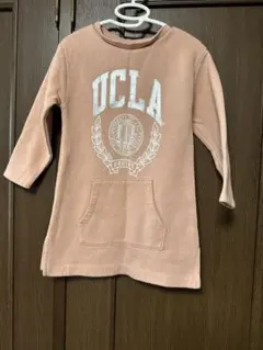 UCLA ピンク 長袖ワンピース US 5T
