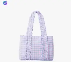 セブチ SEVENTEEN [YAKUSOKU] トートバッグ チェックのサムネイル