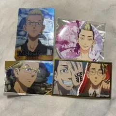 東京リベンジャーズ カード ステッカー 缶バッジ