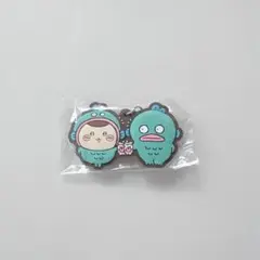 ちいかわ‪×サンリオ 仲良しラバーマスコット くりまんじゅう ハンギョドン