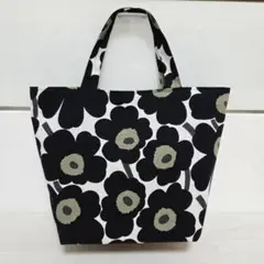 ハンドメイド　トートバッグ　北欧柄