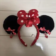 ミニーマウス風カチューシャ　ディズニー