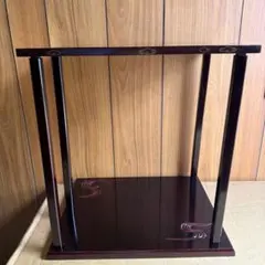 衣桁 朱塗り 金彩鶴 和家具 着物掛け 折り畳み式 昭和レトロ 古民家