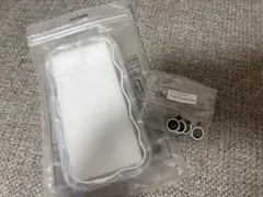iPhone11用ウェーブケース カメラレンズ保護カバー付き