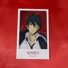 XANXUS ザンザス イラストカード 家庭教師ヒットマンREBORN