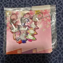 京都限定 ハローキティ リフレクターキーホルダー 3個セットのサムネイル