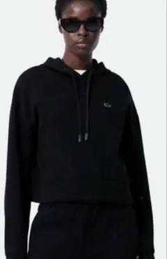 LACOSTE ワイド＆クロップドフードスウェットパーカー / フーディーのサムネイル