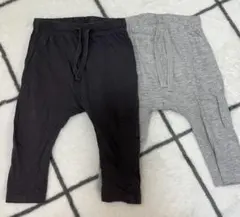 H&M オーガニックコットンレギンス 2枚セット