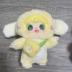 yooki 温暖小兎 うさぎシリーズ ポシェット 黄色 垂れ耳