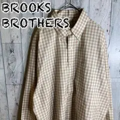 216ブルックスブラザーズボタンダウンチェックシャツ