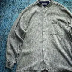 80s 90s GERMANY "LERROS" jacquard shirt