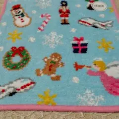 FEILER クリスマスモチーフ ハンカチ