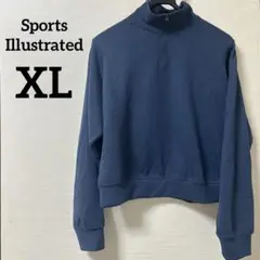 Sports Illustrated 【XL】ネイビートレーナー長袖 スポーツ