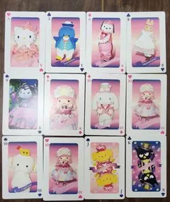 サンリオピューロランド30周年記念ノベルティ　トランプ12枚セット