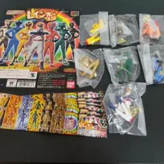 ガシャポンHG　愛の戦士レインボーマン　全7種セット　台紙付