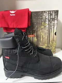 Supreme Timberland 6-Inch Boot Black 7.5のサムネイル