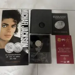マイケル・ジャクソン 訪日記念プラチナメダル 2025年最新】マイケルジャクソン メダルの人気アイテム - メルカリ