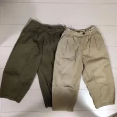 devirock 長ズボン 110サイズ カーキ ベージュ