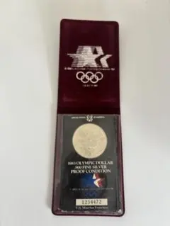 1983年 ロサンゼルスオリンピック SV900 銀貨 FINE SILVER - メルカリ