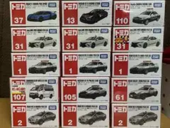 トミカ　15台セットGT-R フェアレディZ 覆面　パトカー　など