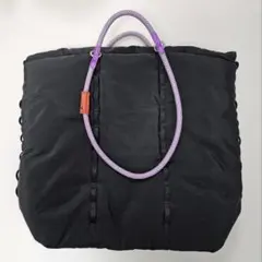 【美品】topologie Cloud Tote　ブラック　ストラップ付き