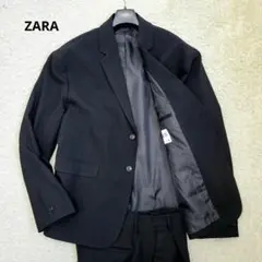 ZARA　スーツ　セットアップ　ブラック　M