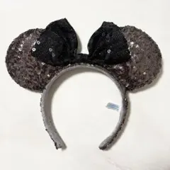 ディズニー ミニー スパンコール カチューシャ