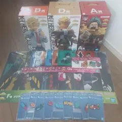 一番くじ　僕のヒーローアカデミア　A賞　B賞　D賞　フィギュア　下位賞コンプ