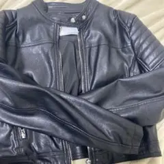 Bershka ブラックレザージャケット Mサイズ